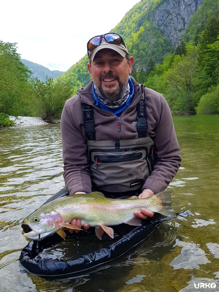 Tony aka "The Big Fish" strikes again, this time on a dry fly!