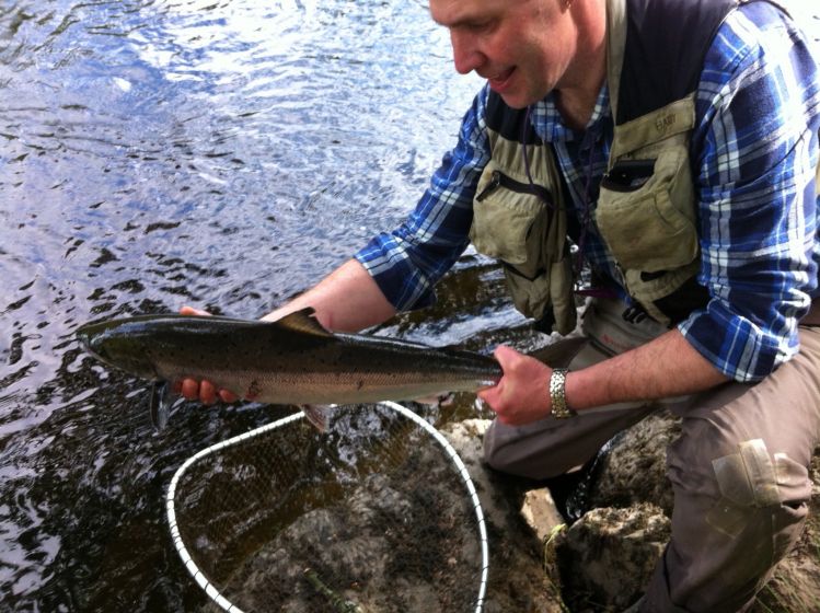 Salmon fishing guiding in Scotland 