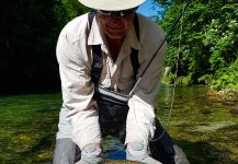 Fly-fishing Situation of Rainbow trout shared by Uros Kristan - URKO Fishing Adventures 
