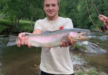 Brody Jarrard 's Fly-fishing Photo of a Rainbow trout | Fly dreamers 