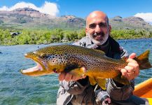 Brown trout Fly-fishing Situation – Diego Morosoly shared this Great Image in Fly dreamers 