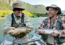 Fly-fishing Situation of Rainbow trout - Picture shared by Matapiojo  Lodge | Fly dreamers