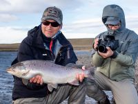 Foto de pesca con mosca