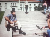 Mark Dubois at Berkeley University, CA - June  1988