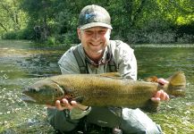  Captura de Pesca con Mosca de Salmo trutta por Angel Barrio Manzanas | Fly dreamers