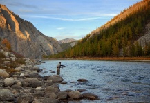 Taimen Fly-fishing Situation – Jan Haman shared this Great Image in Fly dreamers 
