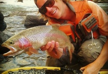 Fly-fishing Pic of Rainbow trout shared by Blake Hunter | Fly dreamers 