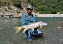 Rafal Slowikowski 's Fly-fishing Pic of a Mahseer | Fly dreamers 