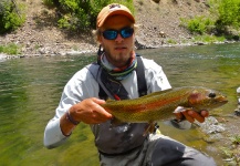 Dylan Knight 's Fly-fishing Photo of a Rainbow trout | Fly dreamers 