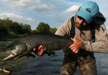 Matias Curuchet 's Fly-fishing Catch of a Brown trout | Fly dreamers 