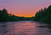 Landlocked Salmon Fly-fishing Situation – Maine Fishing Adventures shared this Pic in Fly dreamers 