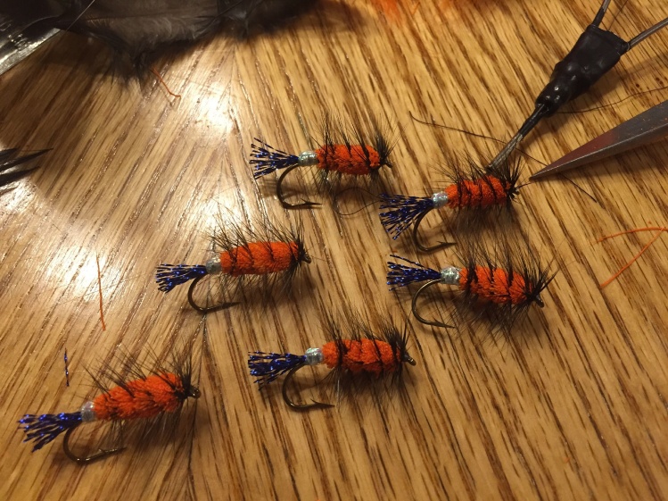 Another few little critters! Can't wait to trow some of those in the water this spring