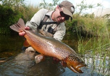 Miguel Angel Marino 's Fly-fishing Photo of a Brown trout | Fly dreamers 