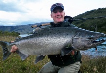 Fly-fishing Pic of King salmon shared by Rafal Slowikowski | Fly dreamers 