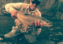 Good Fly-fishing Situation of Brown trout shared by Guadita Y Walterio 