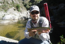 Rainbow trout Fly-fishing Situation – Daniel Fernandez Bernis shared this Pic in Fly dreamers 