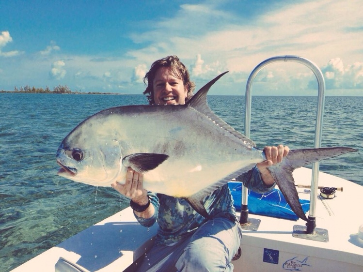 Bottomed out a 30 pound boga grip. H2O bonefishing in Grand Bahama, Fish with Ish