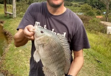 Humberto Oliveira 's Fly-fishing Catch of a Nile Tilapia | Fly dreamers 