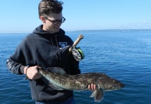Fly-fishing Pic of Lingcod shared by Colton Graham | Fly dreamers 