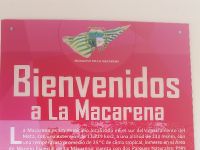 Cartel de La Macarena