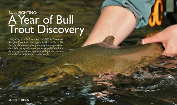 A Year of Bull Trout Discovery by American Fly Fishing Team Member, Devin Olsen.