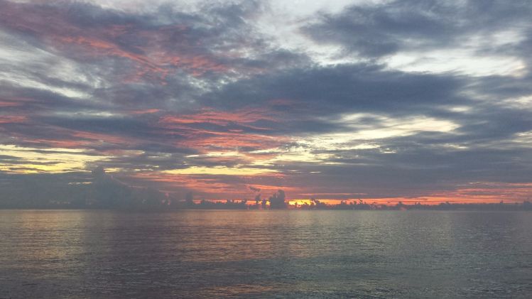 beauty sunrise in Florida