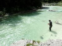 Fly fishing in Slovenia with Urko Fishing Adventures