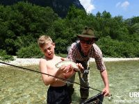 Fly fishing in Slovenia with Urko Fishing Adventures - Sava Bohinjka