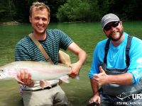 Fly fishing in Slovenia with Urko Fishing Adventures - Sava Bohinjka