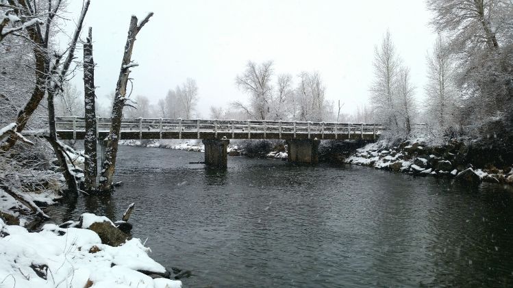 Middle provo river walk bridge
