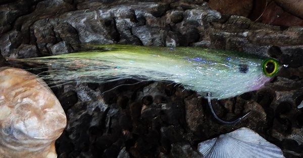Jonny King's Hoo Fly a top producer in the salt and in freshwater. This one is peanut bunker pattern, food for all.