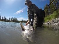 Foto de pesca con mosca