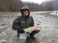 A nice Bull Trout caught and released from the Squamish River
