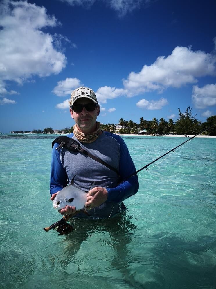 Merry Christmas from Barbados, with this little cute permit.
Barbados is fishing really well these days!