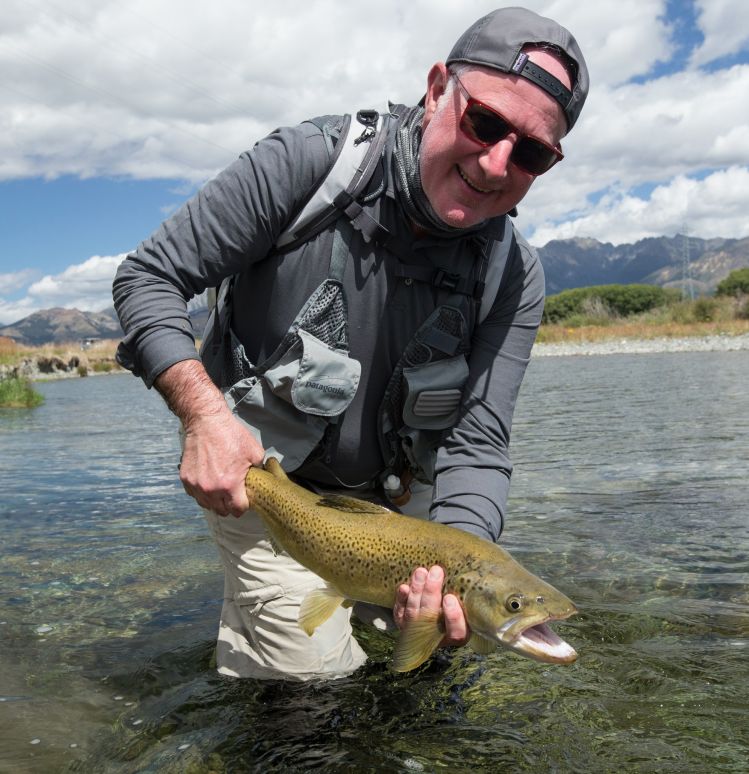 Client Maurizio (Italy)
Fiordland Brown Trout
South Island 
New Zealand
Guide: Chris Reygaert