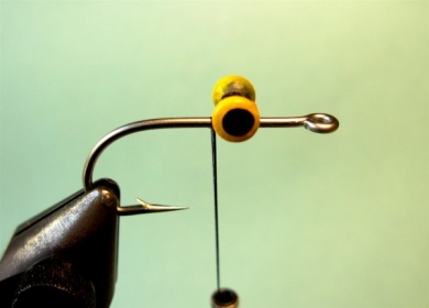 Fly tying - Clouser Minnow - Step 1