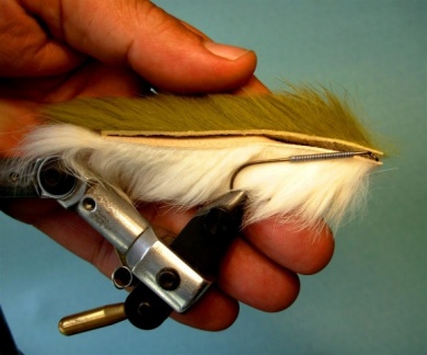Fly tying - Double Bunny - Step 2
