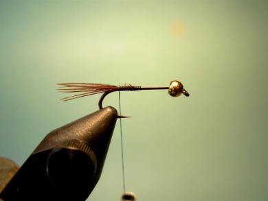 Fly tying - Lightning Bug - Step 2