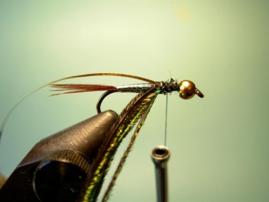 Fly tying - Lightning Bug - Step 6