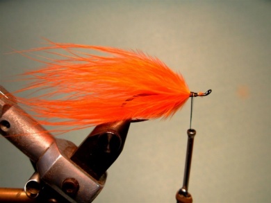 Fly tying - Popsicle - Step 2