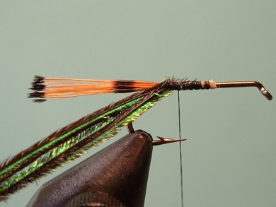 Fly tying - Royal Trude - Step 2
