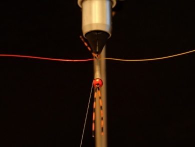 Fly tying - Wire Weave Orange Stone - Step 7