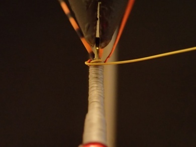 Fly tying - Wire Weave Orange Stone - Step 10
