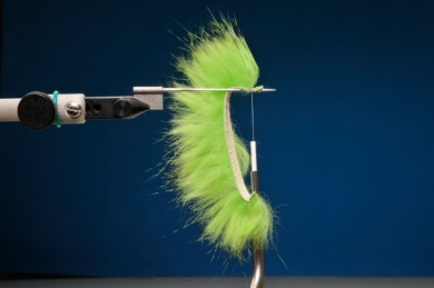 Fly tying - Snake Frog - Step 1