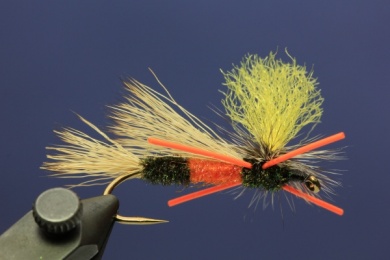 Fly tying - PMX Sparkle Orange - Step 11