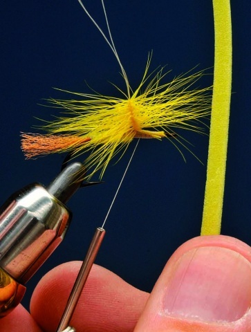 Fly tying - MM CHILOPORTER EMERGER - Step 7