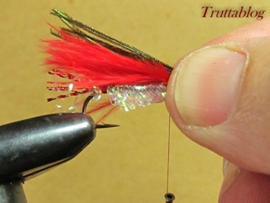 Fly tying - Marabou Muddler - Step 6
