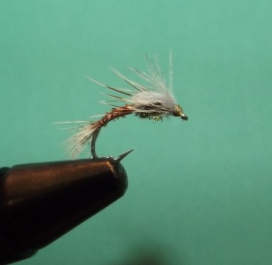 Fly tying - CDC Emerger - Step 5
