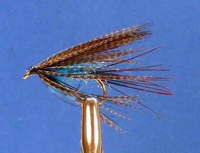 Fly tying - TEAL BLUE AND SILVER DABBLER - Step 8