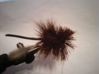 Fly tying - Morrish Mouse  - Step 3